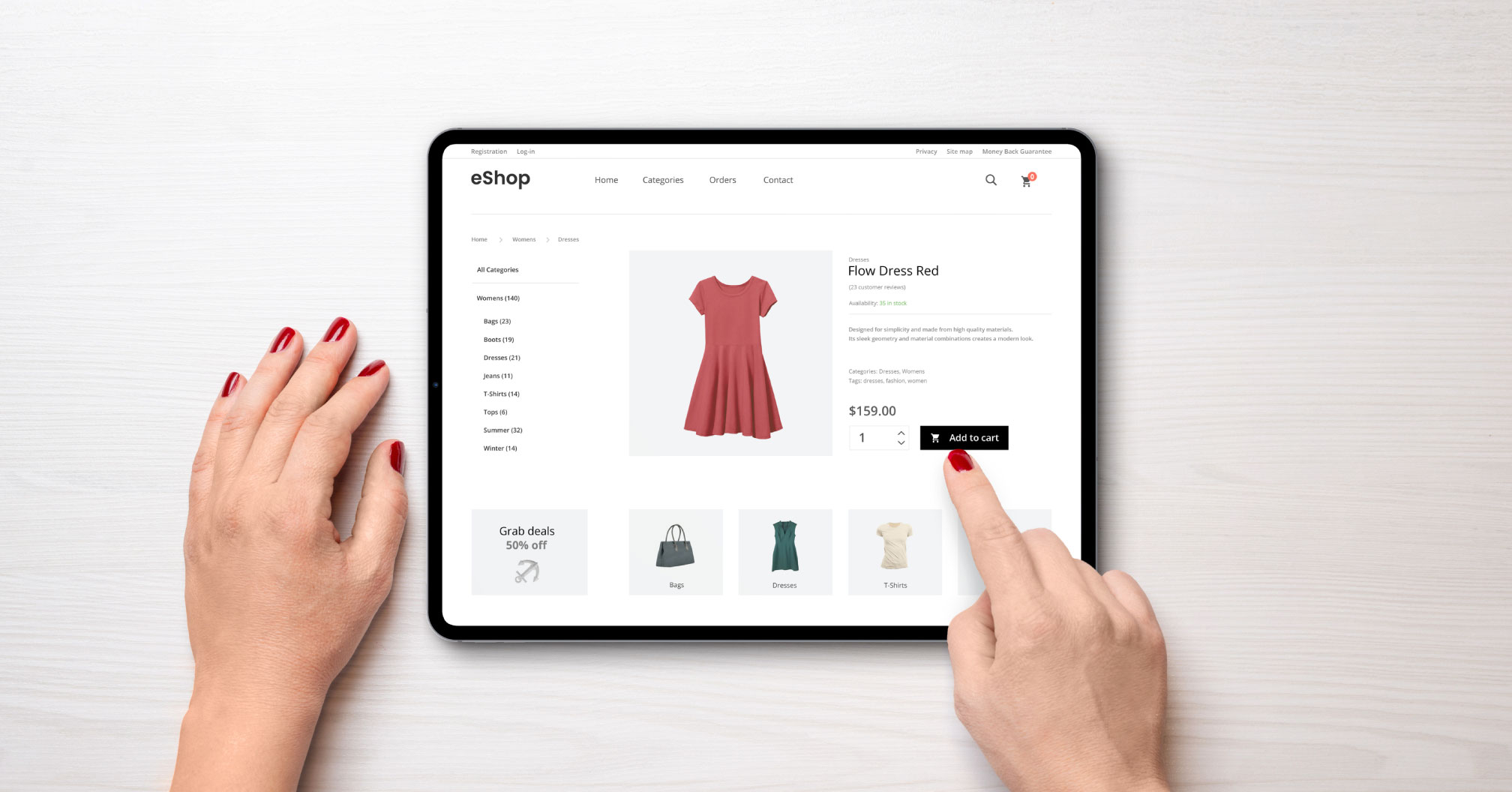 E-Commerce Websites — portfolio preview